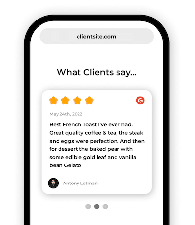 What clients say