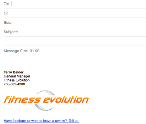Email Signature - Reputation Management